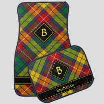 Clan Buchanan Tartan Car Floor Mat