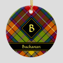 Clan Buchanan Tartan Ceramic Ornament