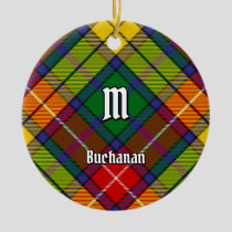 Clan Buchanan Tartan Ceramic Ornament
