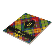 Clan Buchanan Tartan Ceramic Tile