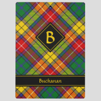 Clan Buchanan Tartan Clipboard