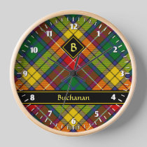 Clan Buchanan Tartan Clock