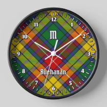 Clan Buchanan Tartan Clock