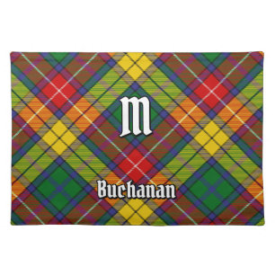 Clan Buchanan Tartan Cloth Placemat