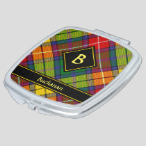 Clan Buchanan Tartan Compact Mirror