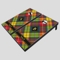 Clan Buchanan Tartan Cornhole Set