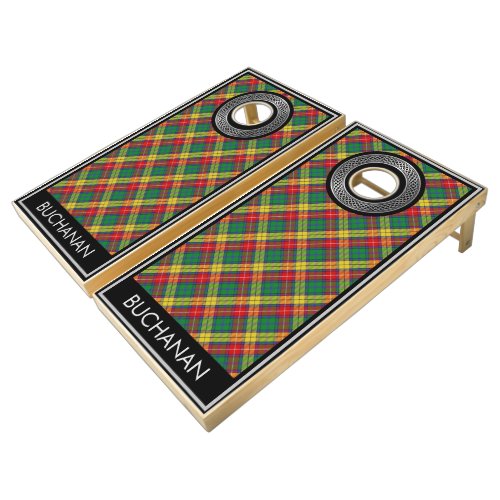 Clan Buchanan Tartan Cornhole Set