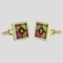 Clan Buchanan Tartan Cufflinks