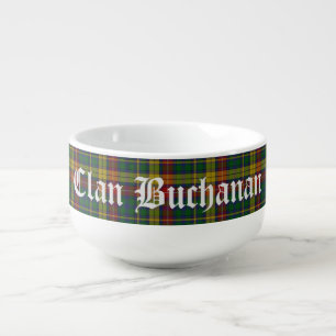 Clan Buchanan Tartan Customizable Soup Mug