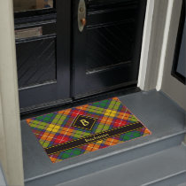 Clan Buchanan Tartan Doormat