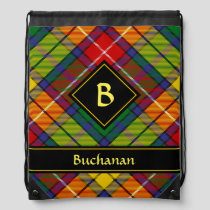 Clan Buchanan Tartan Drawstring Bag