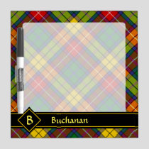 Clan Buchanan Tartan Dry Erase Board