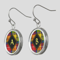 Clan Buchanan Tartan Earrings