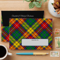 Clan Buchanan Tartan Envelope