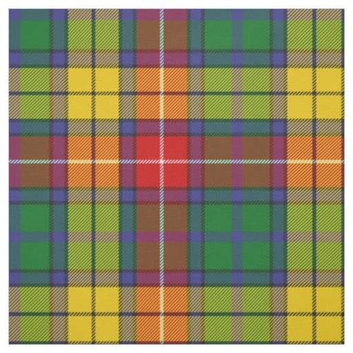 Clan Buchanan Tartan Fabric