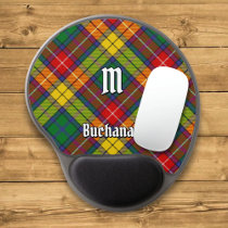Clan Buchanan Tartan Gel Mouse Pad