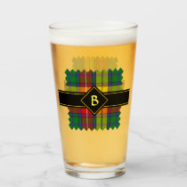 Clan Buchanan Tartan Glass