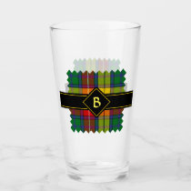 Clan Buchanan Tartan Glass