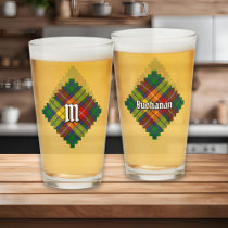 Clan Buchanan Tartan Glass