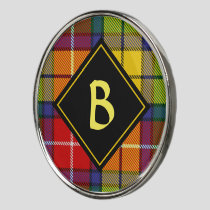Clan Buchanan Tartan Golf Ball Marker