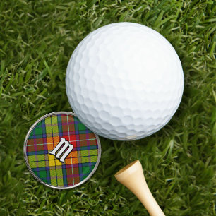 Clan Buchanan Tartan Golf Ball Marker