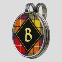 Clan Buchanan Tartan Golf Hat Clip