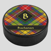 Clan Buchanan Tartan Hockey Puck