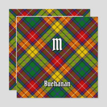 Clan Buchanan Tartan Invitation