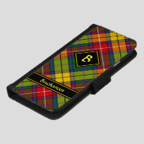 Clan Buchanan Tartan iPhone 8/7 Wallet Case