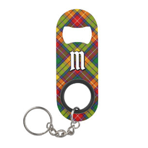 Clan Buchanan Tartan Keychain Bottle Opener