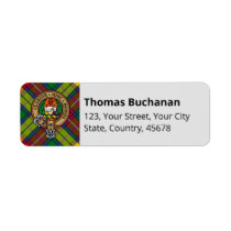 Clan Buchanan Tartan Label