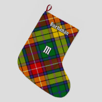 Clan Buchanan Tartan Large Christmas Stocking