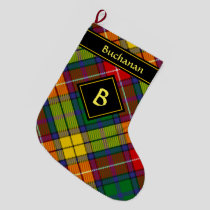 Clan Buchanan Tartan Large Christmas Stocking