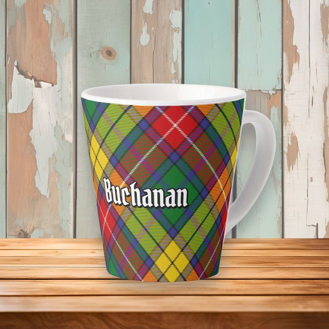 Clan Buchanan Tartan Latte Mug (Creator Uploaded)
