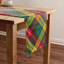 Clan Buchanan Tartan Long Table Runner