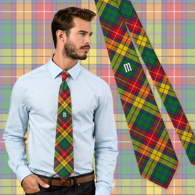 Clan Buchanan Tartan Neck Tie (Creator Uploaded)