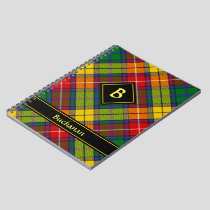 Clan Buchanan Tartan Notebook