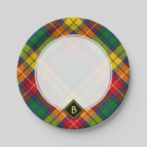 Clan Buchanan Tartan Paper Plates