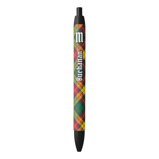 Clan Buchanan Tartan Pen (Front Vertical)