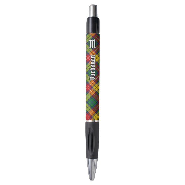 Clan Buchanan Tartan Pen (Front Vertical)
