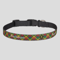 Clan Buchanan Tartan Pet Collar