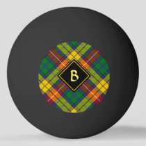 Clan Buchanan Tartan Ping Pong Ball