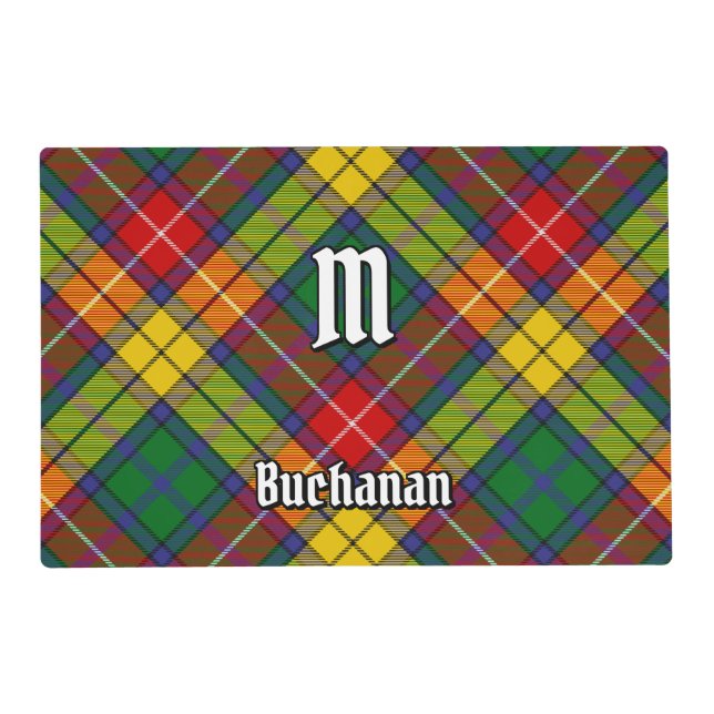 Clan Buchanan Tartan Placemat (Front)