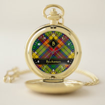Clan Buchanan Tartan Pocket Watch