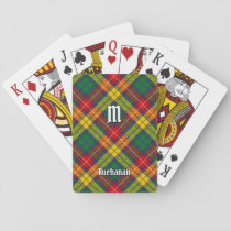 Clan Buchanan Tartan Poker Cards