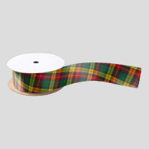 Clan Buchanan Tartan Satin Ribbon