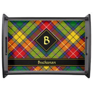 Clan Buchanan Tartan Serving Tray
