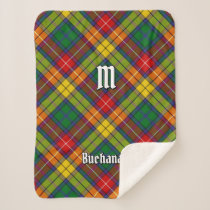 Clan Buchanan Tartan Sherpa Blanket
