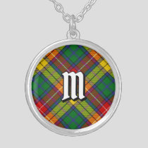 Clan Buchanan Tartan Silver Plated Necklace