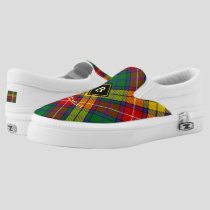 Clan Buchanan Tartan Slip-On Sneakers